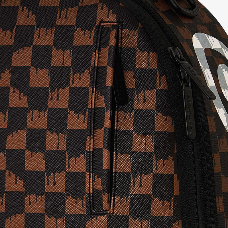 SPRAYGROUND Nahrbtnik SHARKS IN PARIS WTF BUBBLY BLACK CHECK B 