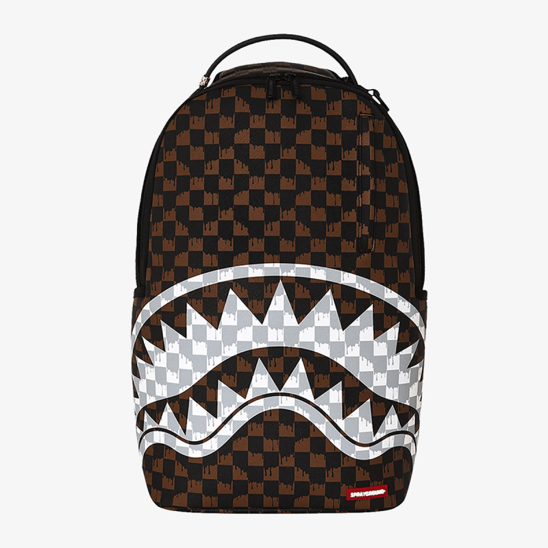 SPRAYGROUND Nahrbtnik SHARKS IN PARIS WTF BUBBLY BLACK CHECK B 