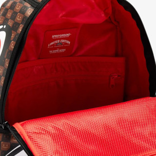 SPRAYGROUND Nahrbtnik SHARKS IN PARIS WTF BUBBLE BROWN CHECK B 