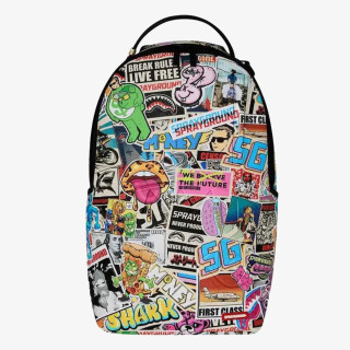 SPRAYGROUND Nahrbtnik PUNK STICKER SHARK BACKPACK 