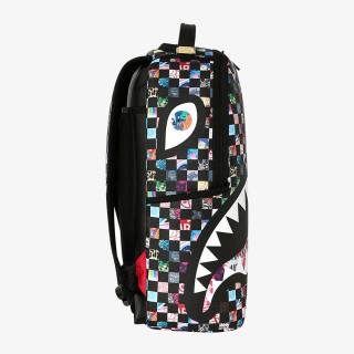 SPRAYGROUND Nahrbtnik CRAZY CHECK BACKPACK 