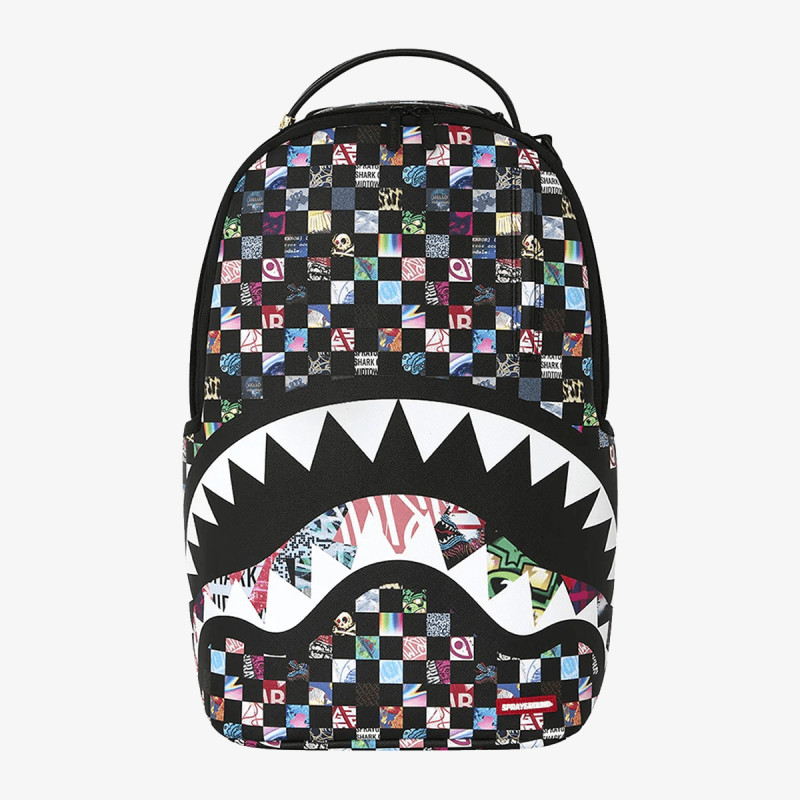 SPRAYGROUND Nahrbtnik CRAZY CHECK BACKPACK 