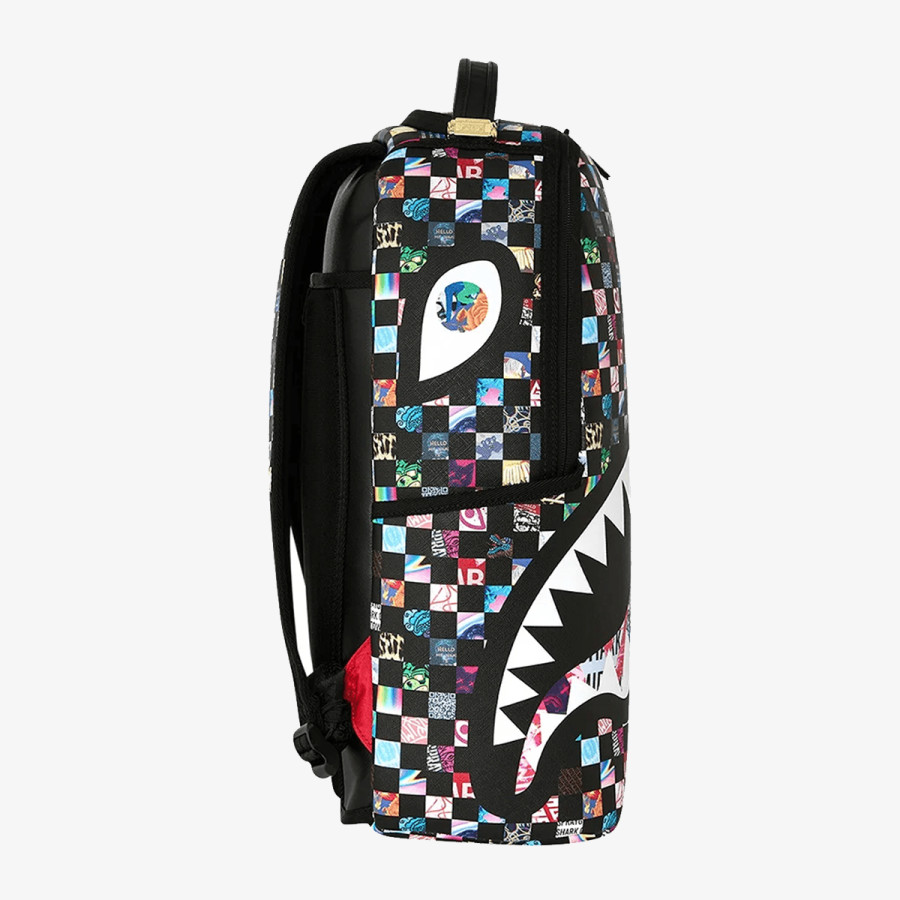 SPRAYGROUND Nahrbtnik CRAZY CHECK BACKPACK 