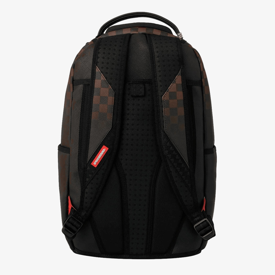 SPRAYGROUND Nahrbtnik BROWN CHECK GHOST DRIP BACKPACK 