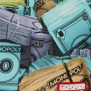 SPRAYGROUND Nahrbtnik MONOPOLY MONEY STACKS BACKPACK 