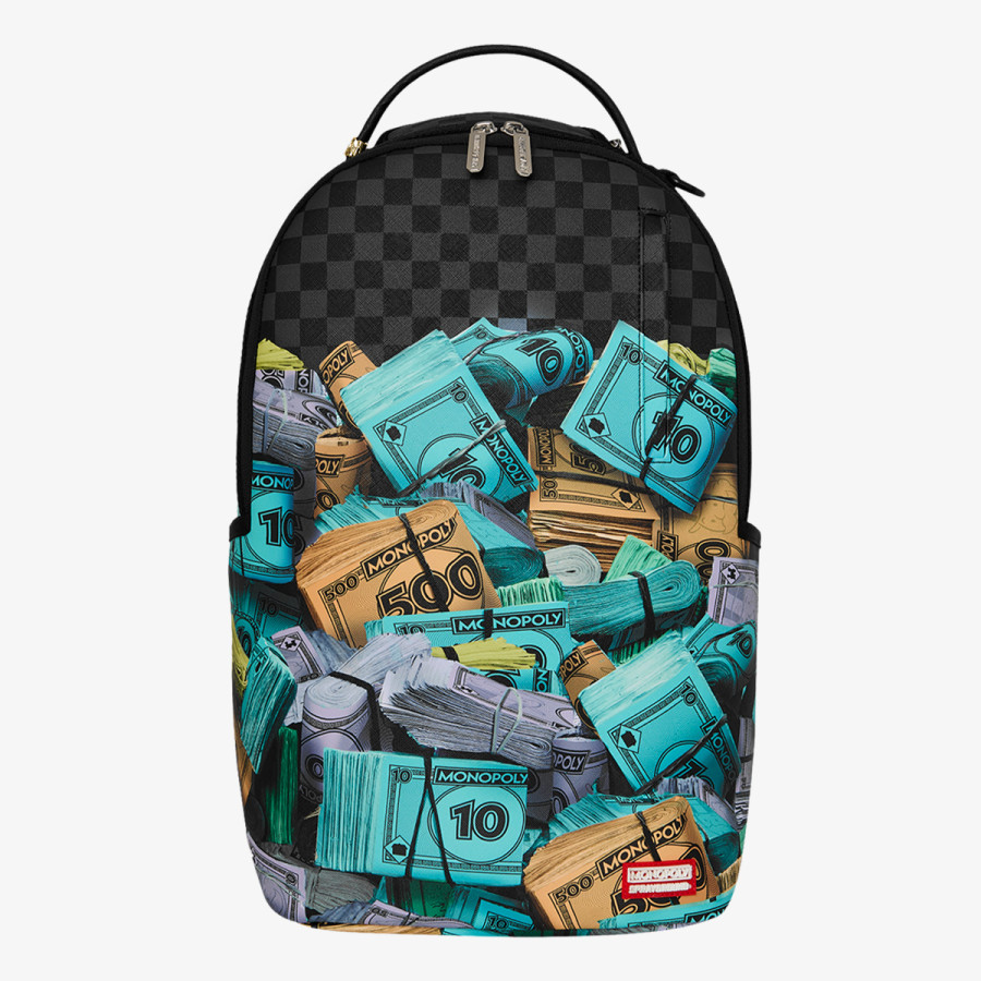 SPRAYGROUND Nahrbtnik MONOPOLY MONEY STACKS BACKPACK 