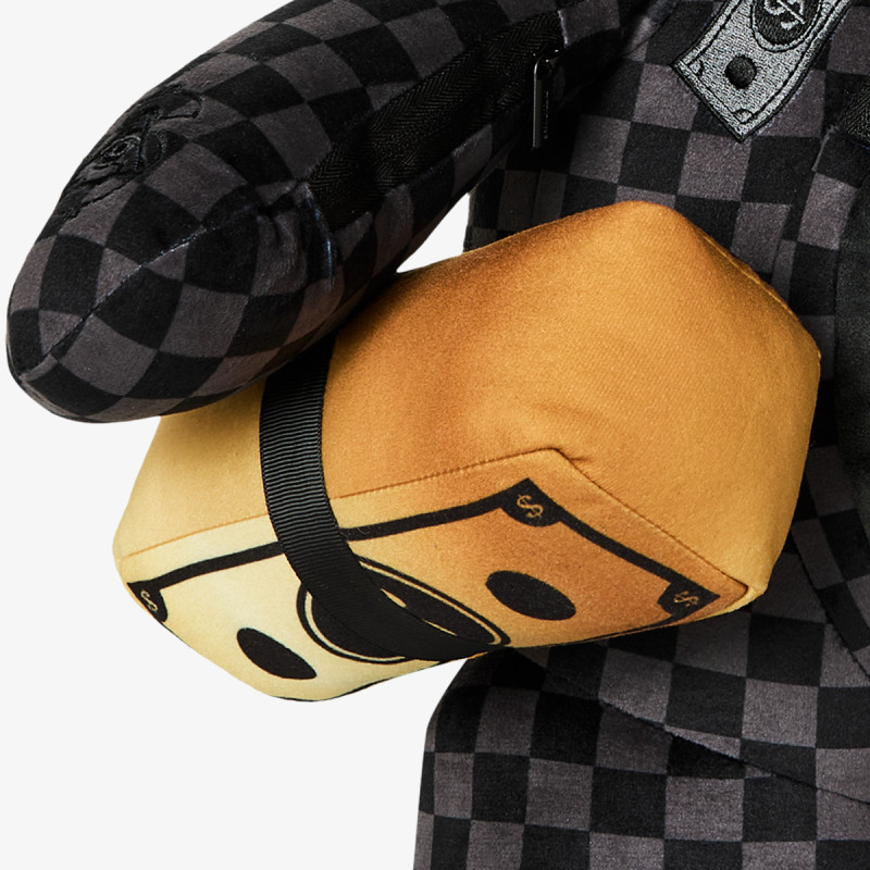 SPRAYGROUND Nahrbtnik GOLD FLORAL REMIX MONEYBEAR BACKPACK 