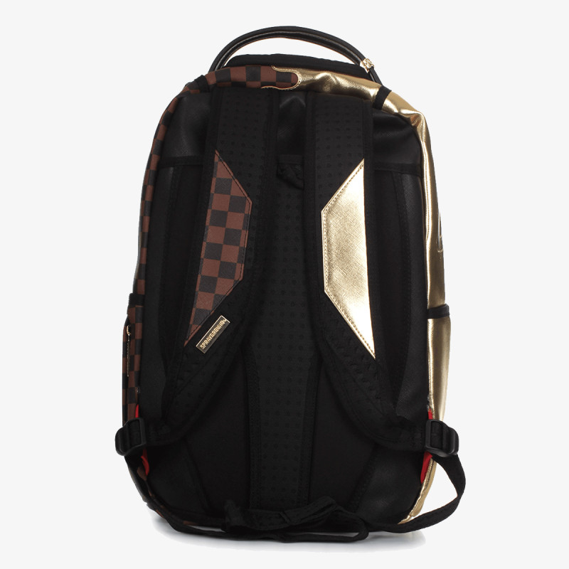 SPRAYGROUND Nahrbtnik SHARKS IN PARIS GOLD DRIP BACKPACK 