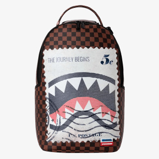 SPRAYGROUND Nahrbtnik USPS SHARK STAMP BACKPACK 