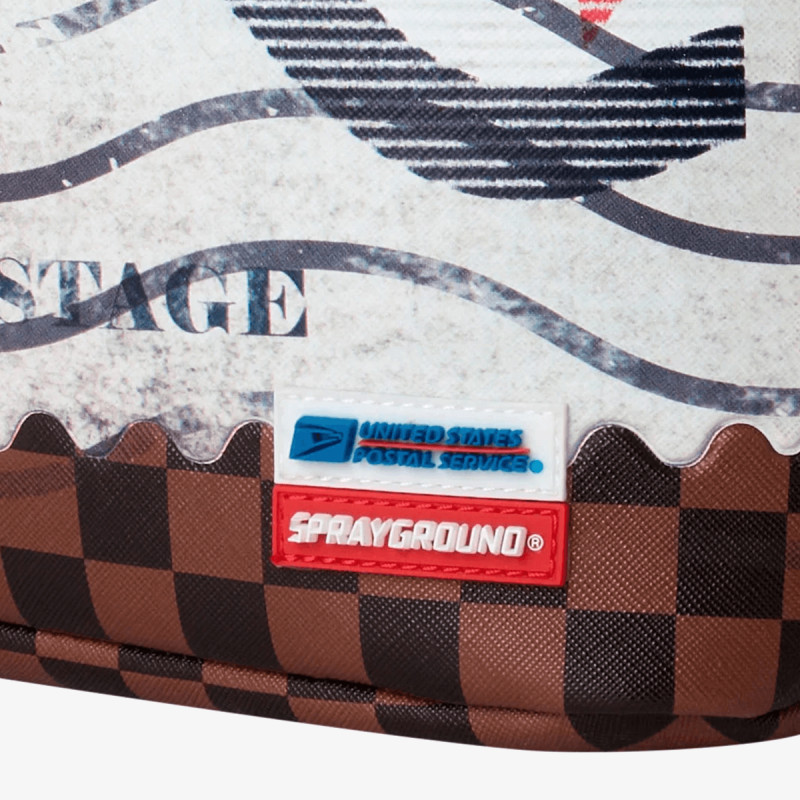 SPRAYGROUND Nahrbtnik USPS SHARK STAMP BACKPACK 