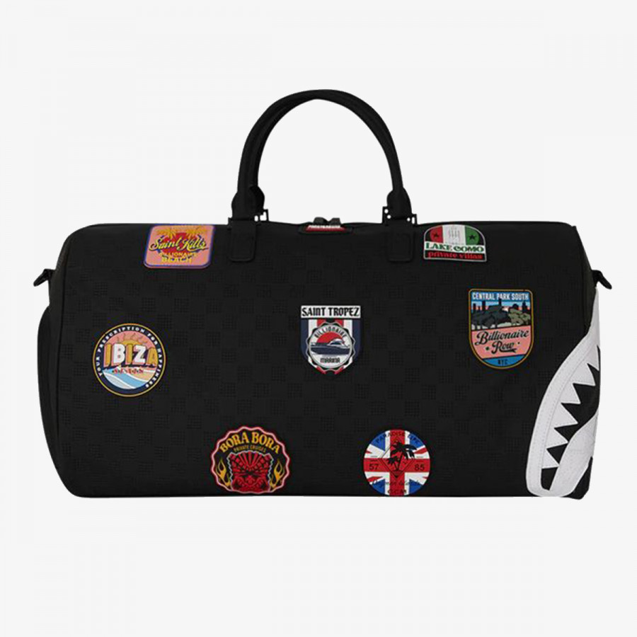 SPRAYGROUND Nahrbtnik GLOBAL MOGUL BILLIONAIRE DUFFEL 