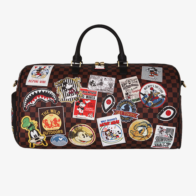 SPRAYGROUND Nahrbtnik MICKEY MOUSE GLOBAL MOGUL DUFFLE 