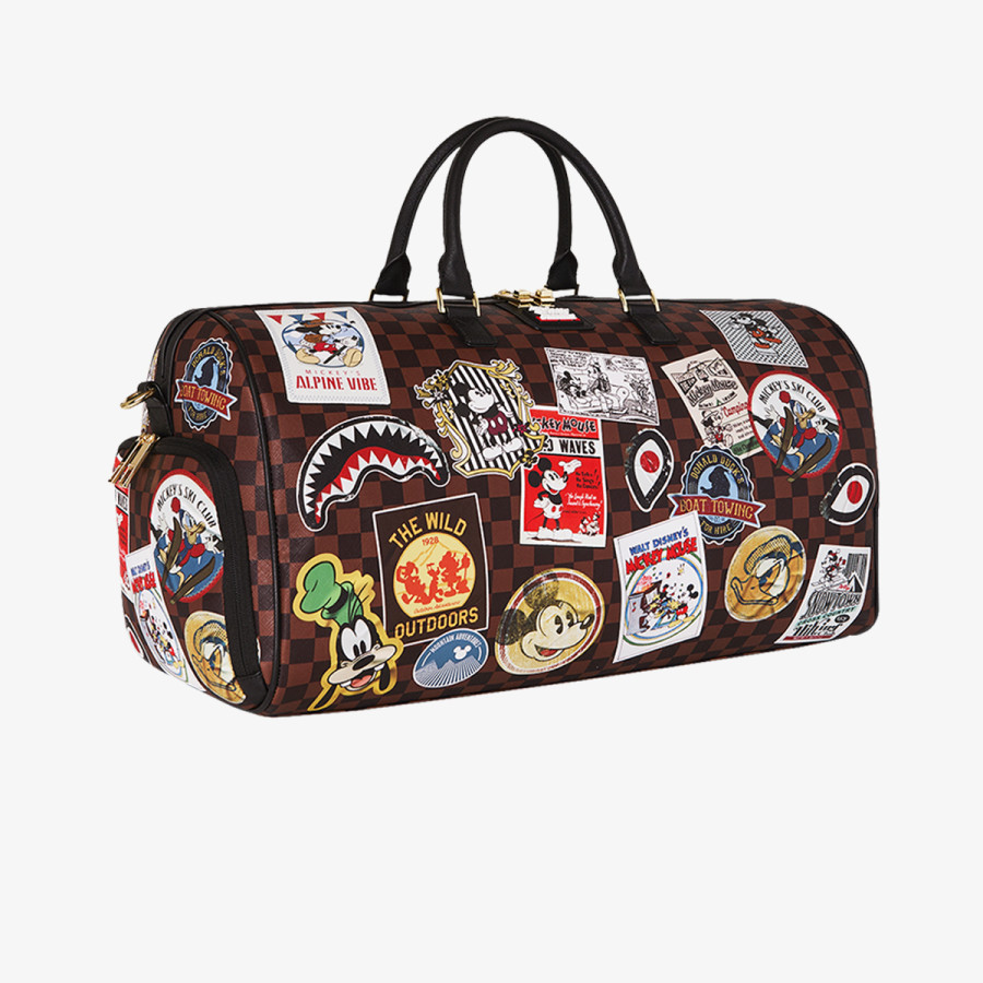 SPRAYGROUND Nahrbtnik MICKEY MOUSE GLOBAL MOGUL DUFFLE 