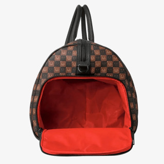 SPRAYGROUND Torba SHARKS IN PARIS WTF BUBBLE BROWN CHECK D 