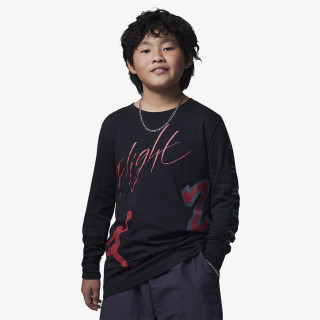 MAJICA Z DOLGIMI ROKAVI JDB ALL OVER RETRO L/S TEE 
