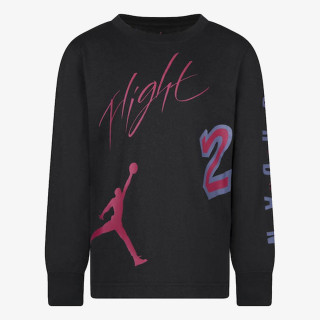 MAJICA Z DOLGIMI ROKAVI JDB ALL OVER RETRO L/S TEE 
