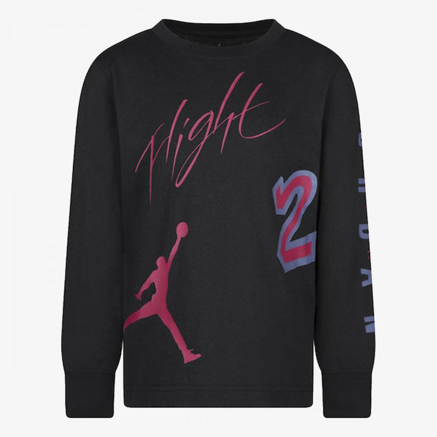 MAJICA Z DOLGIMI ROKAVI JDB ALL OVER RETRO L/S TEE 