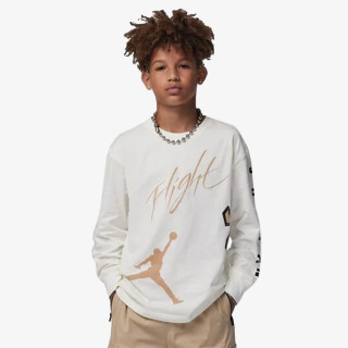 JORDAN MAJICA Z DOLGIMI ROKAVI JDB ALL OVER RETRO L/S TEE 