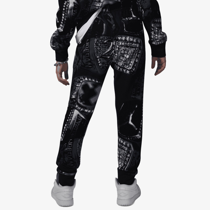 NIKE SPODNJI DELI TRENIRKE JDB MJ MVP AOP PANT 