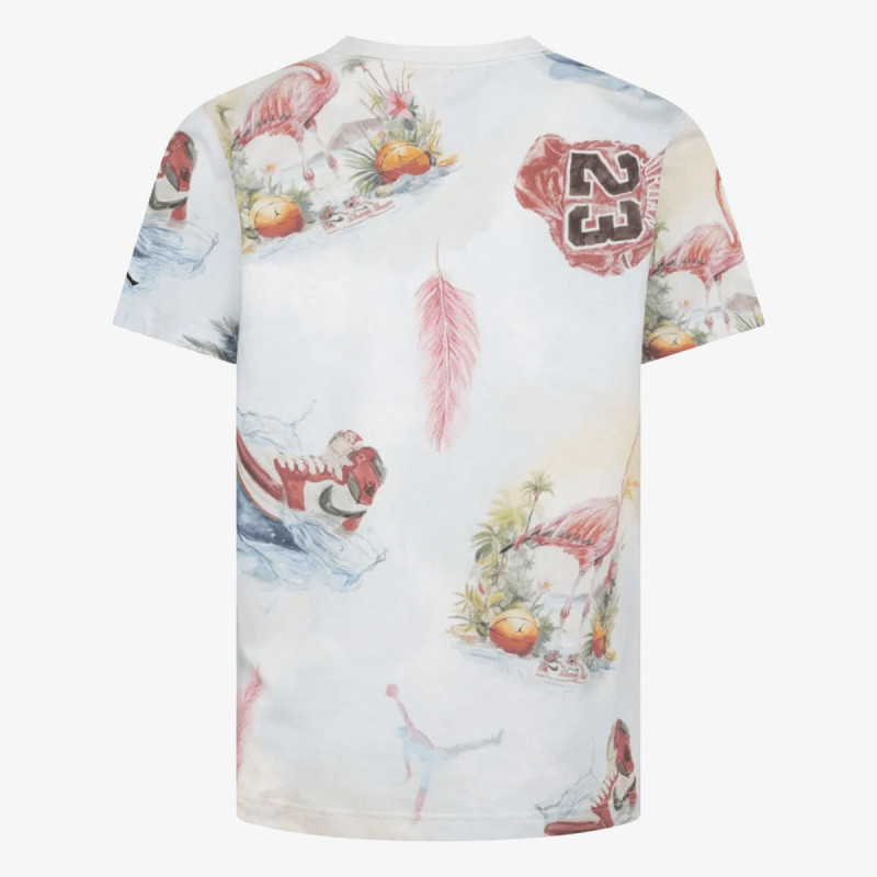 JORDAN KRATKA MAJICA Flamingo 