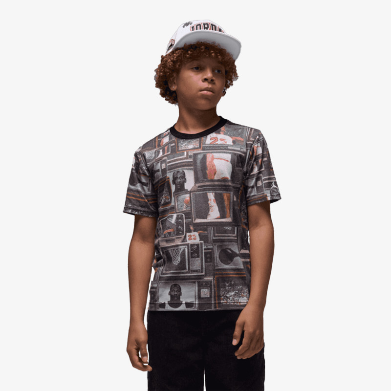 JORDAN KRATKA MAJICA JDB MJ FLT ESS AOP SS TEE 