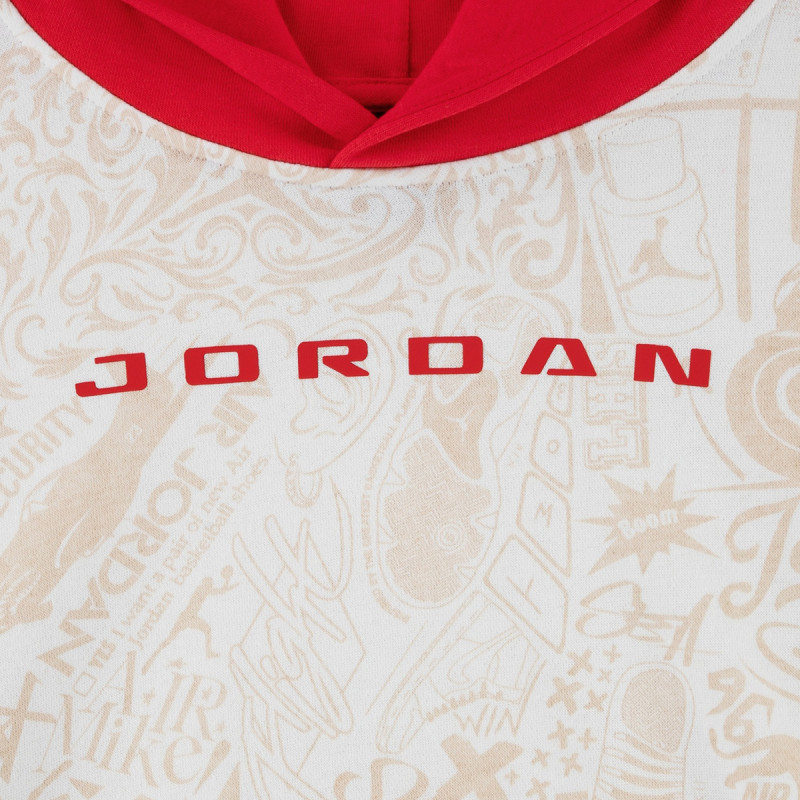 JORDAN KAPUCAR JDB MJ BRK LSR PO HOODIE 