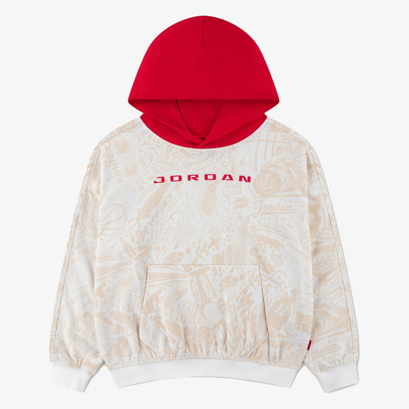 JORDAN KAPUCAR JDB MJ BRK LSR PO HOODIE 