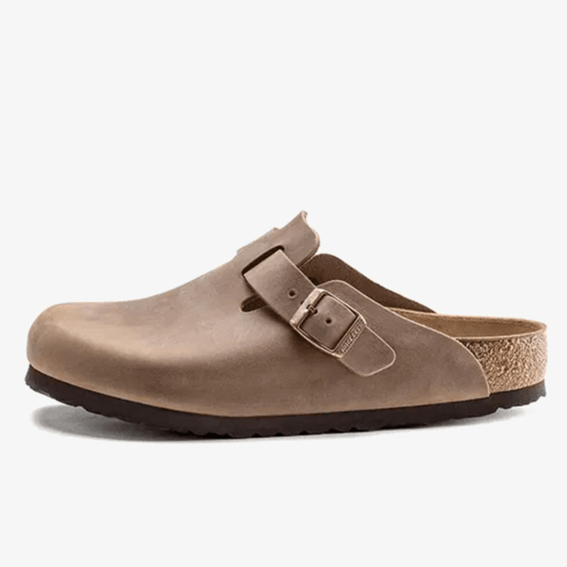 BIRKENSTOCK Natikači Boston LEOI Tabacco Brown 