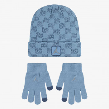 NIKE SET JAN MONOGRAM BEANIE SET 