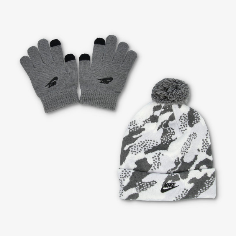 NIKE SET NAN SEASONAL AOP POM BEANIE SE 