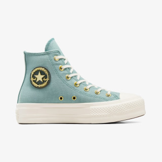 CONVERSE Superge CHUCK TAYLOR ALL STAR LIFT PLATFORM GOLD 