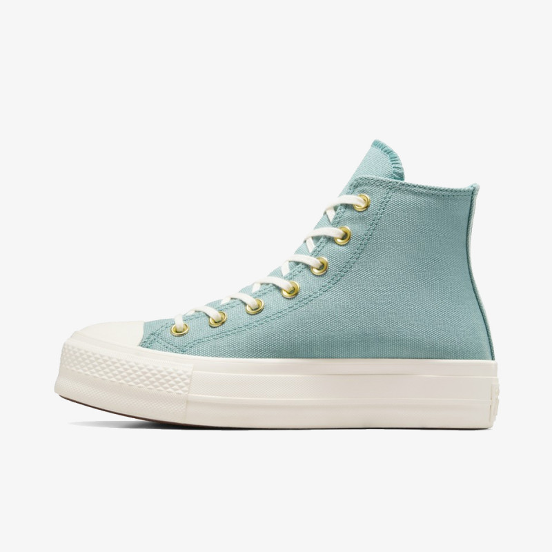 CONVERSE Superge CHUCK TAYLOR ALL STAR LIFT PLATFORM GOLD 