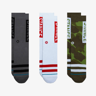STANCE NOGAVICE A556C20OG3-CAM STANCE THE OG 3 PACK CREW 