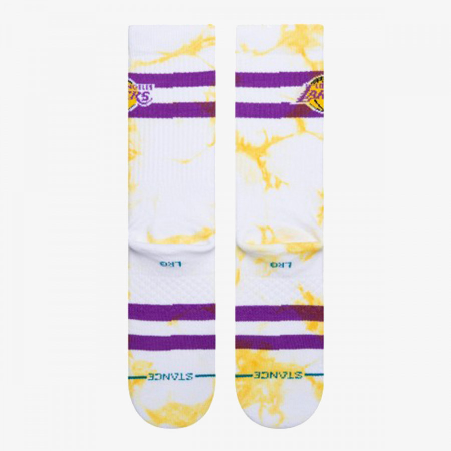 STANCE Nogavice LAKERS DYED 