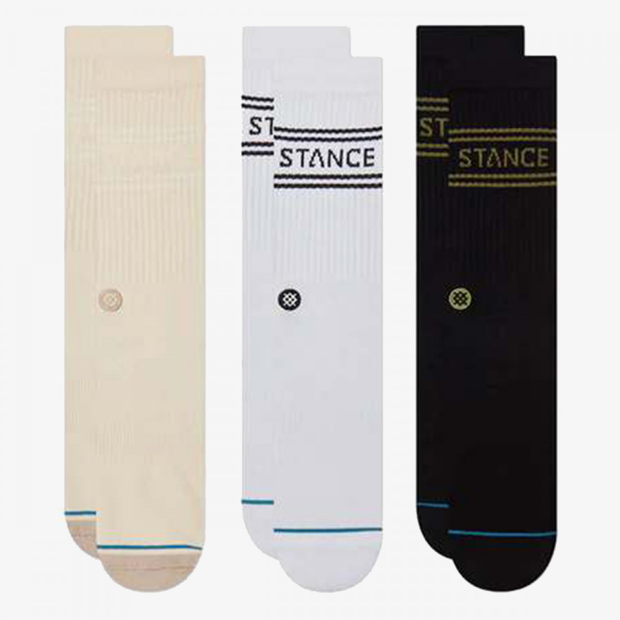 STANCE Nogavice BASIC 3 PACK CREW 