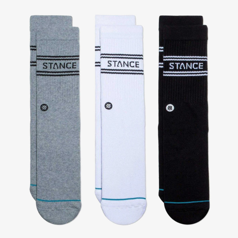 STANCE NOGAVICE A556D20SROUL STANCE BASIC  3 PACK CREW 