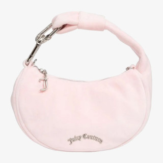 JUICY COUTURE Torbica Blossom Micro Hobo Polyester Juicy Pink 