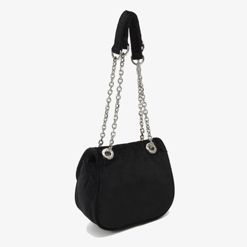 JUICY COUTURE Torba Kimberly Crossbody w/ Fla Polyester Blac 