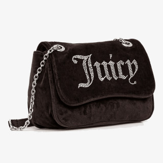 JUICY COUTURE Torba Kimberly Crossbody w/ Fla Polyester Java 