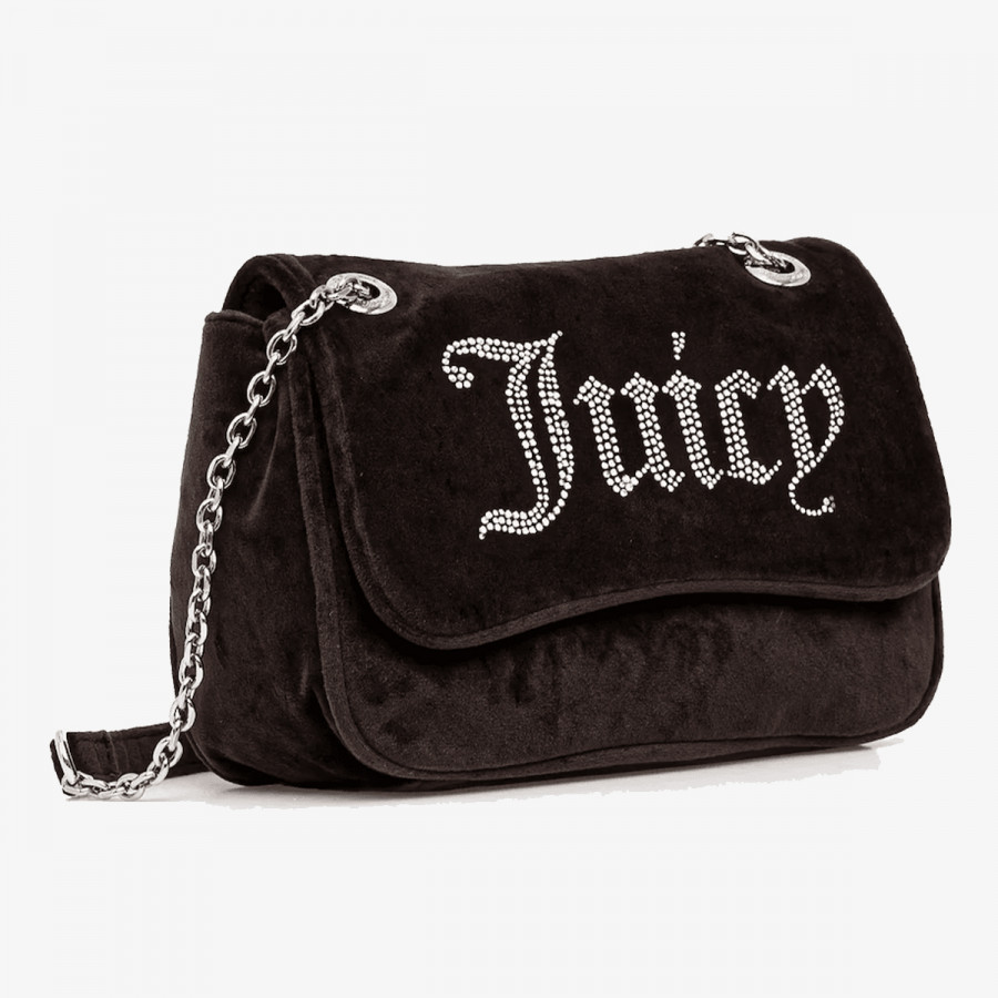 JUICY COUTURE Torba Kimberly Crossbody w/ Fla Polyester Java 