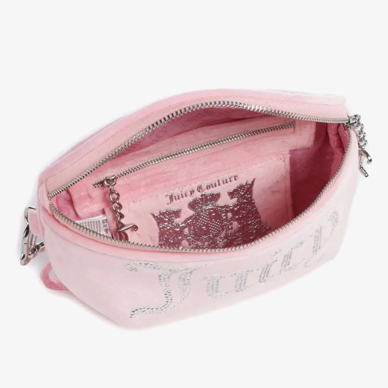 JUICY COUTURE Torba Kimberly Waist Bag Polyester Juicy Pink 