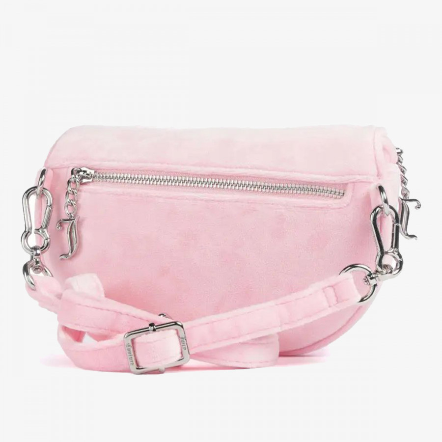 JUICY COUTURE Torba Kimberly Waist Bag Polyester Juicy Pink 