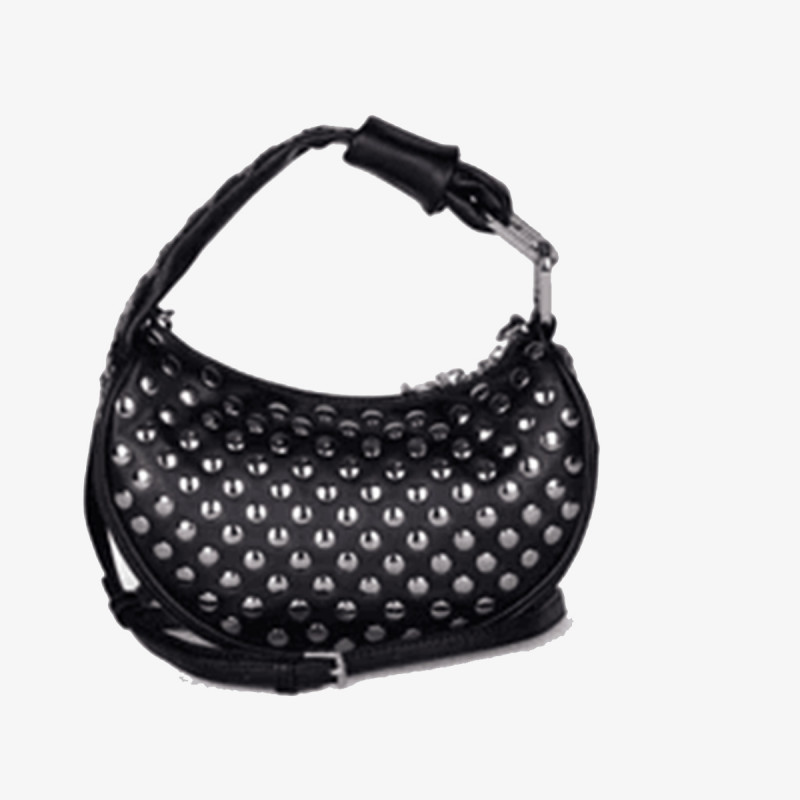 JUICY COUTURE Torba Blossom Studs S. Hobo PU Black 