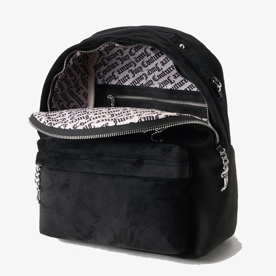 JUICY COUTURE Nahrbtnik KIMBERLY BACKPACK POLYESTER/PU Black 