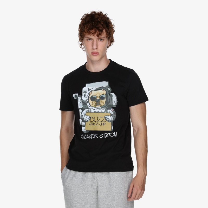 BUZZ KRATKA MAJICA SPACE FRENCHIE T-SHIRT 