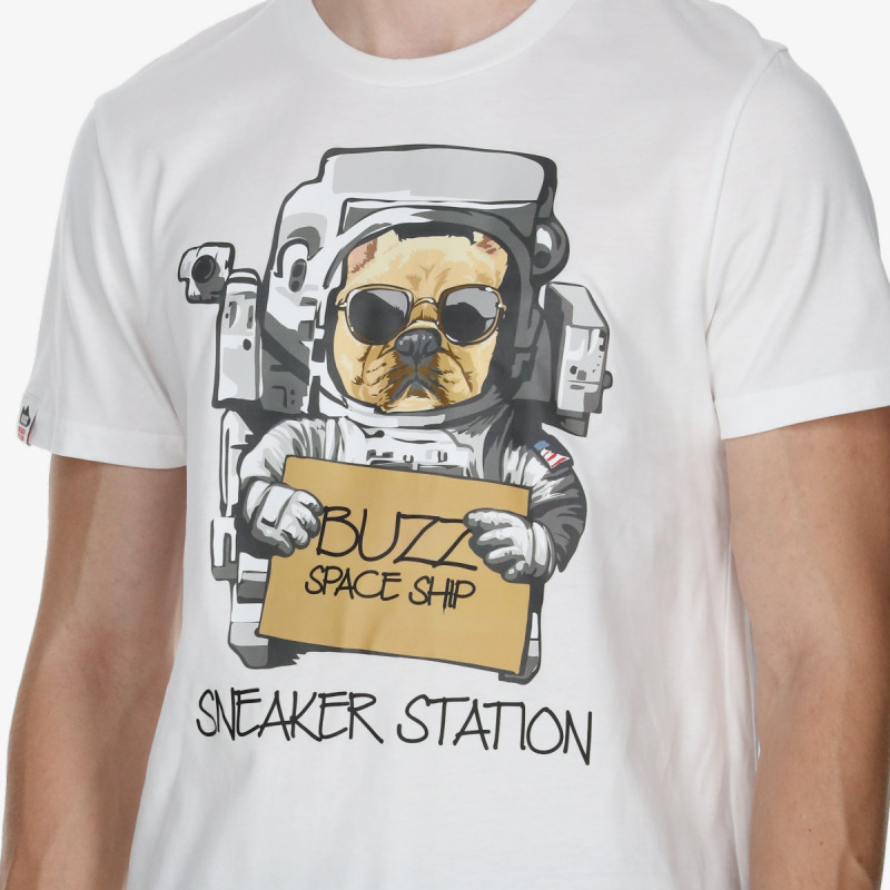 BUZZ KRATKA MAJICA SPACE FRENCHIE T-SHIRT 