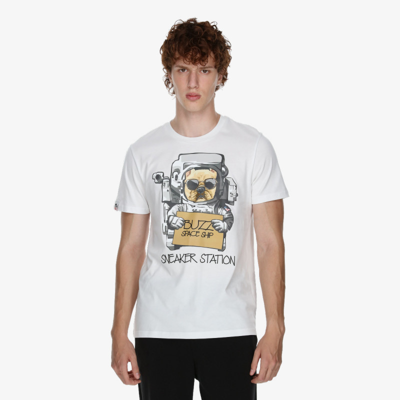 BUZZ KRATKA MAJICA SPACE FRENCHIE T-SHIRT 