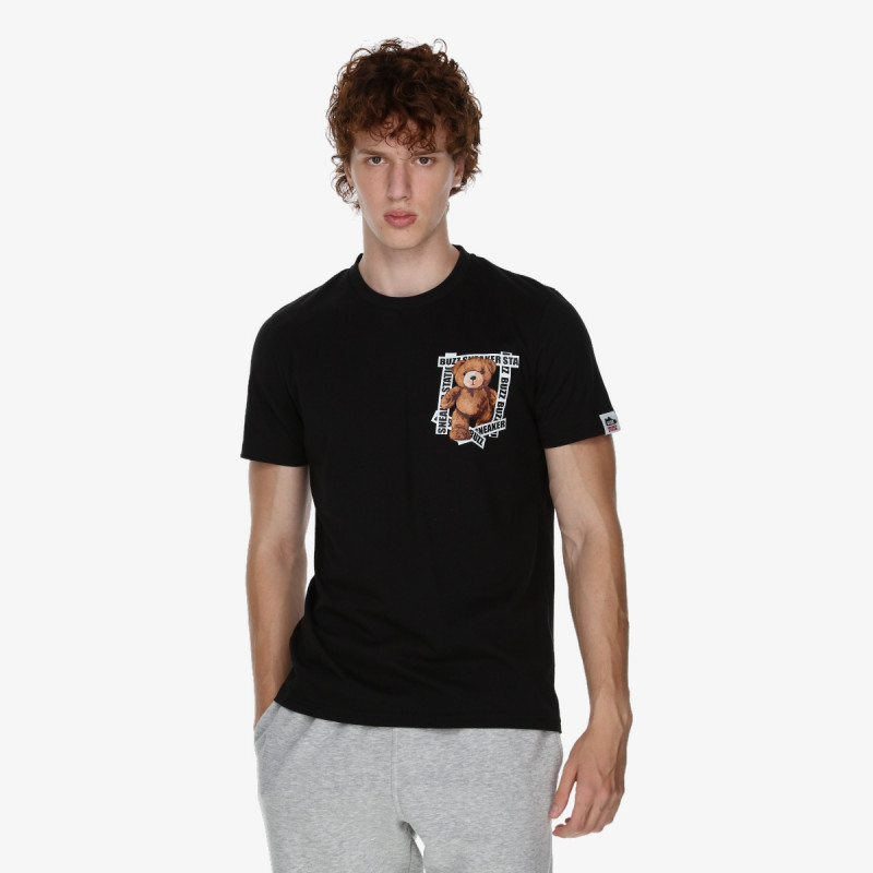 BUZZ KRATKA MAJICA POCKET TEDDY T-SHIRT 