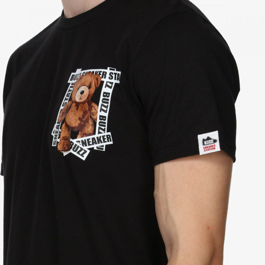 BUZZ KRATKA MAJICA POCKET TEDDY T-SHIRT 