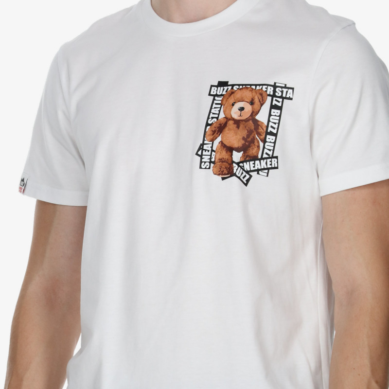 BUZZ KRATKA MAJICA POCKET TEDDY T-SHIRT 